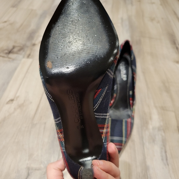 Charles by Charles David Plaid Heels - Picture 5 of 5